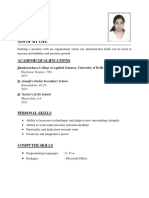 Ajay Kumar CV - Electronics Engineer Nepal