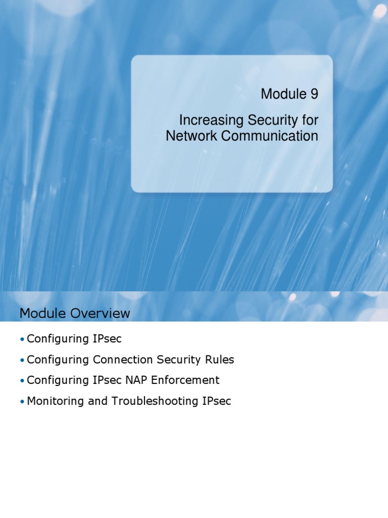 Increasing Security For Network Communication | PDF | Computer Network ...