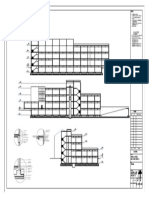 Sections for architectural working drawings