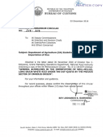 Cmc-258-2018 DA Guidelines in The Importation of Rice