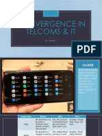 Convergence in Telcoms & It
