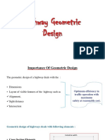 Highway Geometric Design