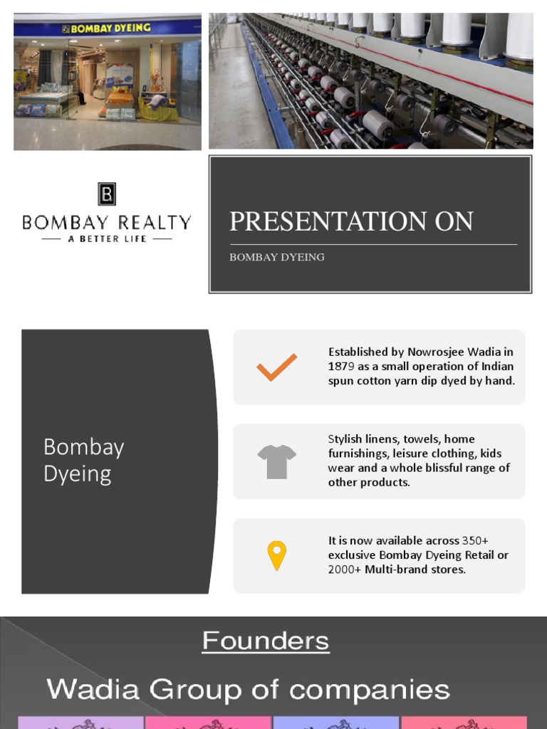 An Overview of Bombay Dyeing From Textiles to Real Estate PDF