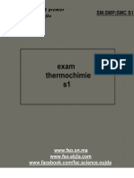 Exam Thermochimie 2010 2011 Ord s1