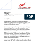 Desaparecidos Letter To UN WGEID 15 March 2019 On The Delisting of Enforced Disappearance