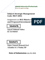 BCG Matrix of PRAN and Proposed Investment Plan