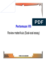 Pertemuan07 - Review Dan Kuis