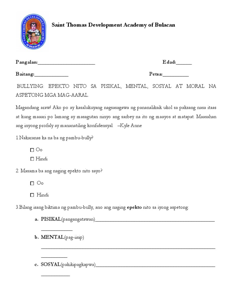 Talatanungan | PDF