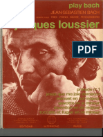 Jacques Loussier Play Bach PDF
