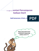 Pencampuran Sediaan Steril