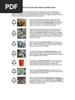 The Plastics Identification Code | PDF | Polystyrene | Polyvinyl Chloride