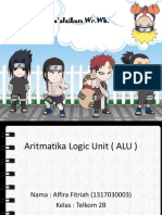 Aritmatika Logic Unit (ALU) - Alfira Fitriah TT 2B