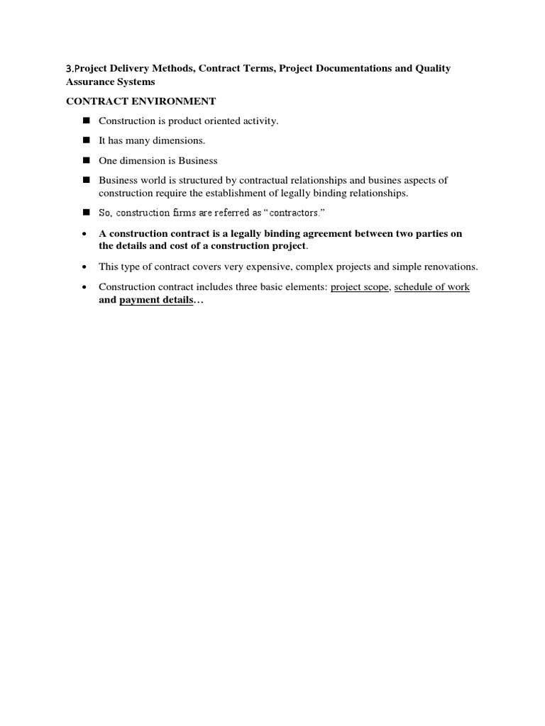 Engineering Contract Essentials | PDF