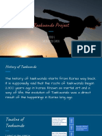taekwondo project