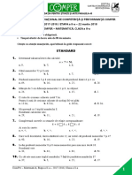 Subiect Comper Matematica EtapaII 2017 2018 ClasaII