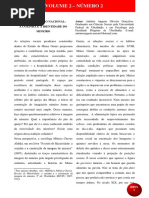 Volume 2 Número 2 Do Regional Ao Nacional_ a Cozinha e a Identidade Do Mineiro