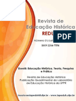 Reduh 1 Revista de Educac3a7c3a3o Histc3b3rica PDF