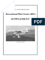 Recreational Pilot Licence (RPL)