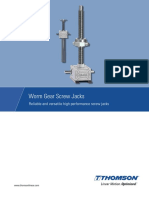 Worm Gear Screw Jacks Ctuk PDF