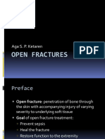 Open Fractures: Aga S. P. Ketaren