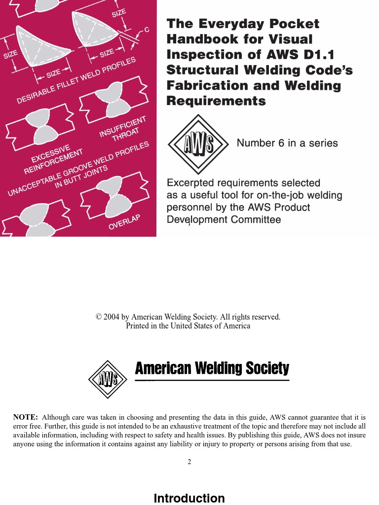 Aws Handbook Pdf _ Welding Inspection Handbook – QTOY