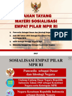 Bahan Tayang Materi Sosialisasi Empat Pilar MPR Ri 2017