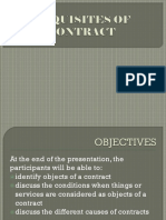 R of Contracts