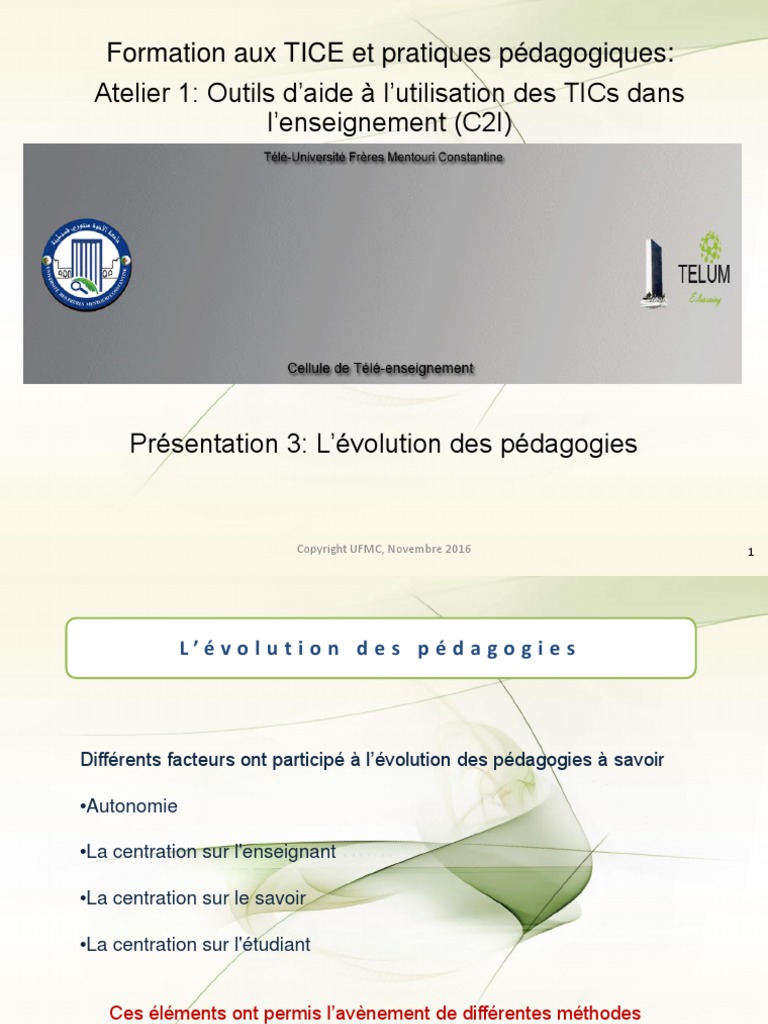 TICE | PDF | Pédagogie | Enseignants