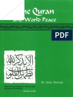 Quran and World Peace