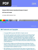 IBM Software Group: Enterprise COBOL Education Using Rational Developer For System Z z/OS Terms and Concepts