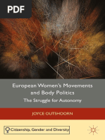 (Citizenship, Gender and Diversity) Joyce Outshoorn (Eds.) - European Women's Movements and Body Politics - The Struggle For Autonomy-Palgrave Macmillan UK (2015) PDF