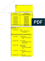 Payment Date Cash Payment (0,045 X 800.000.000)