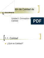 Implantación de Calidad de Software
