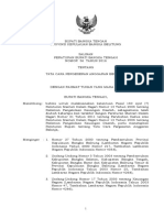 Perbup Nomor 56 Tahun 2016 Tentang Tata Cara Pergeseran Anggaran Belanja ..... (BD 564), Pembahasan 12 Okt 2016 - Penetapan 17 Okt 2016 - Final