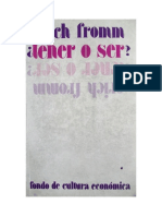 Fromm, Erich - Tener o Ser PDF