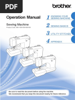 Brothers Sewing Machine Manual PDF