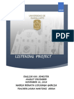 Listening Project 2018 - Key Activities and Insights