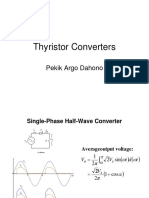 Thyristor Converters - Pekik Argo Dahono PDF
