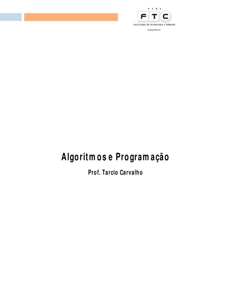 Algoritmo e Lógica de programação com Portugol Studio - Ordenação
