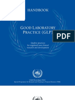 Good Laboratory Practice Glp