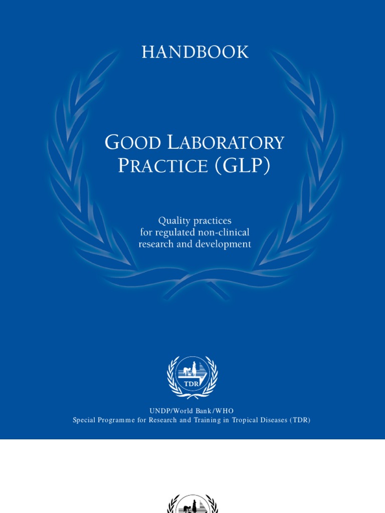 Good Laboratory Practice GLP PDF
