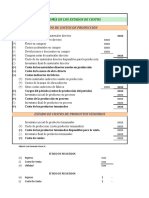 Taxonomía Estado de Costos