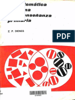 La Matemática. en La Enseñanza. Primarla Z. P. DIENES GH00822 PDF