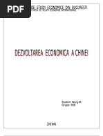 Download Dezvoltarea Economica a Chinei by adelynush87 SN40228482 doc pdf