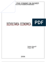 Dezvoltarea Economica A Chinei