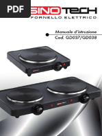 Fornello Elettrico Singolo GD037