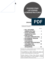 MXM350U N M450U N - OM - Administration Settings Guide - PL PDF