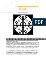 La Cruz Compuesta Del Cultrún Mapuche
