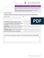 Cuestionario Opinion Participante Jornadas Congresos Seminarios