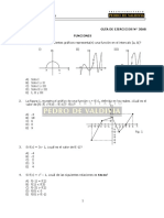 Funciones matemáticas guía de ejercicios